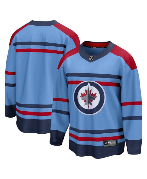 Men's Light Blue Winnipeg Jets Anniversary Premier Breakaway Jersey