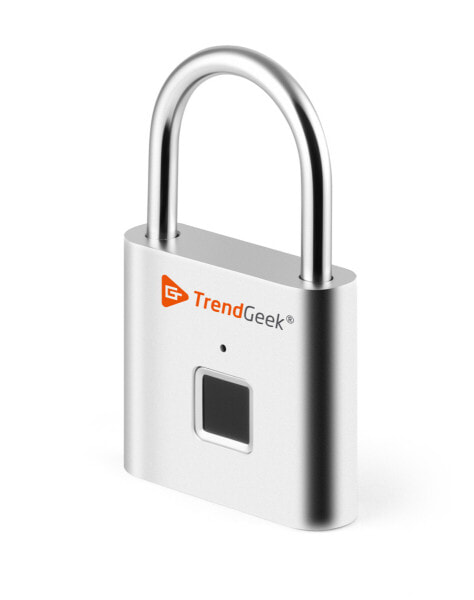 Technaxx TG-131 - Conventional padlock - Biometric key - Metallic - U-shaped - 1.3 cm - 7.5 cm