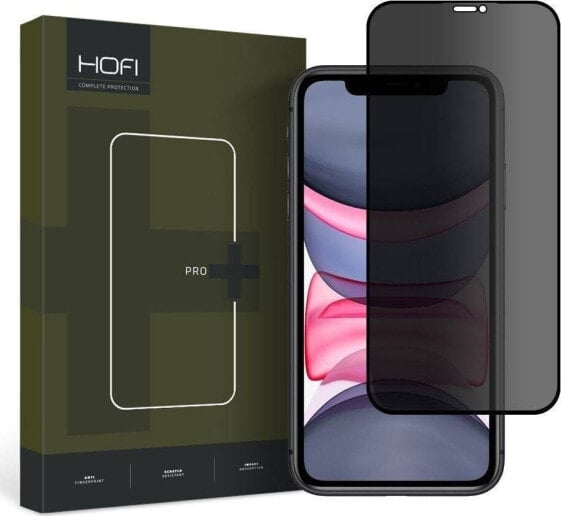 Hofi Szkło prywatyzujące Hofi Anti Spy Glass Pro+ Apple iPhone 11/XR Privacy