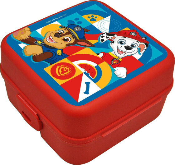 Kids Euroswan Śniadaniówka z przegródkami 13x13x8cm PAW PATROL Psi Patrol BPA Free PW19925 Kids Euroswan