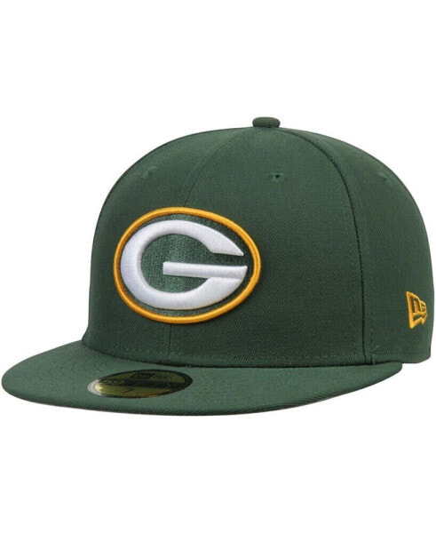 Men's Green Green Bay Packers Omaha 59FIFTY Fitted Hat