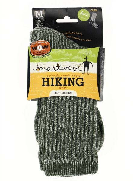 Smartwool 166700 Hiking Light Cushion Crew Socks Loden M(6-8.5), W(7-9.5) Medium