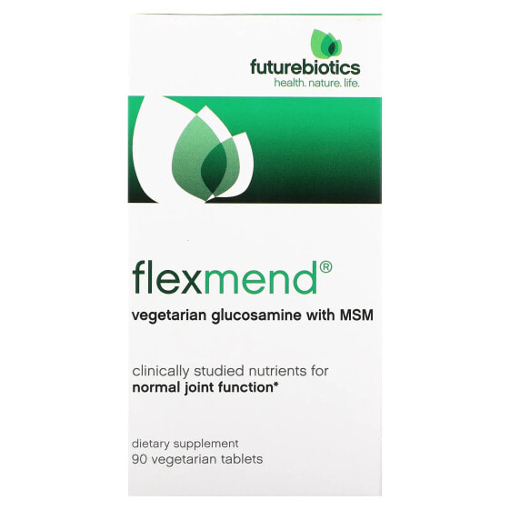 Витаминный комплекс Futurebiotics FlexMend для суставов, вегетарианский, с MSM, 90 вегетарианских таблеток.