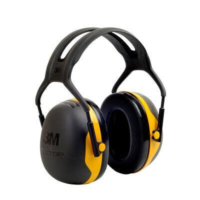 3M X2A - Head-band - Construction - High noise environment - Black - Yellow - 24 dB - Wired