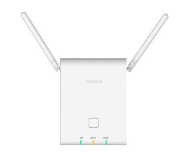 Yealink W90B - 1.8 - 1.9 GHz - 300 m - SNTP/NTP - VLAN - SIP v1 - SIP v2 - UDP/TCP/TLS - DHCP - HTTPS - SHA-256 - SSL/TLS - G.726 - G.729 - PCMA - PLC - iLBC - White