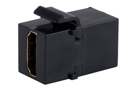 ShiverPeaks Basic-S - Flat - Black - HDMI - HDMI - Female - Female