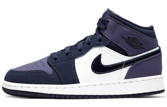 Кроссовки мужские Jordan Air Jordan 1 Mid Sanded Purple 554725-445