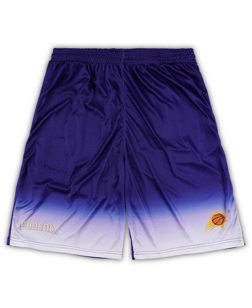 Men's Purple Phoenix Suns Big and Tall Fadeaway Shorts