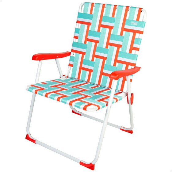 AKTIVE 62679 XXL 52x56x90cm Folding Chair Multi-Position Aluminium