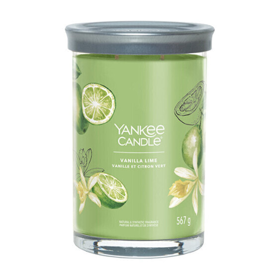 Aromatic candle Signature tumbler large Vanilla Lime 567 g