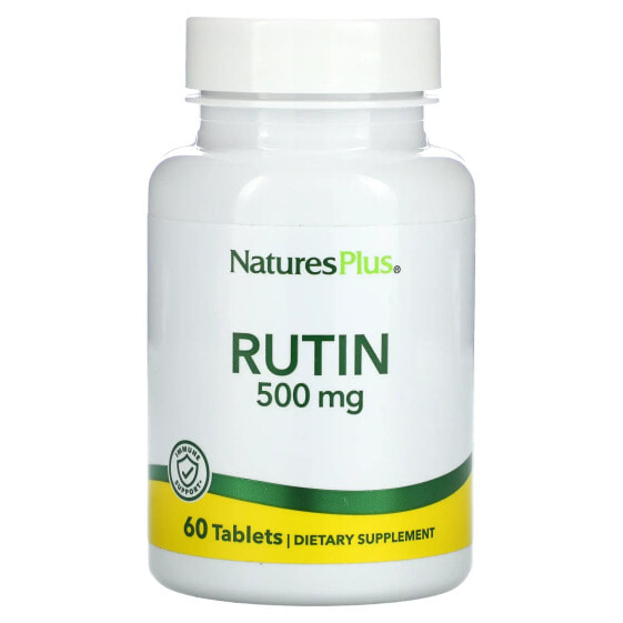 Биофлавоноиды NaturesPlus Рутин, 500 мг, 60 таблеток