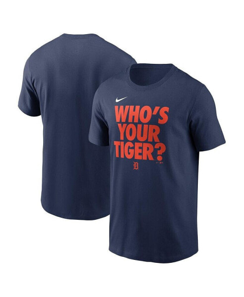 Men's Navy Detroit Tigers Rally Rule T-shirt