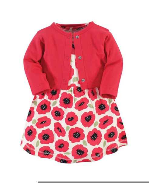 Платье Touched by Nature Baby Organic Cotton Poppy.