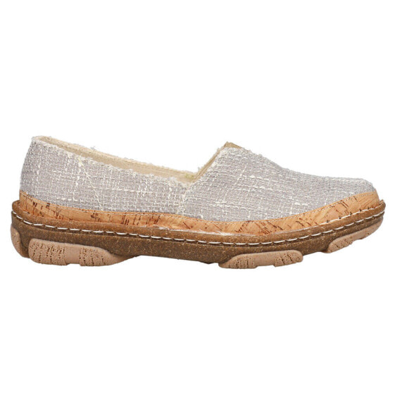 Tony Lama Renata Slip On Womens Grey Flats Casual TLC123L