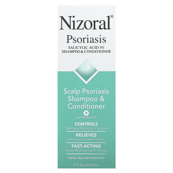 Scalp Psoriasis Shampoo & Conditioner, With Tea Tree Oil, 11 fl oz (325 ml)