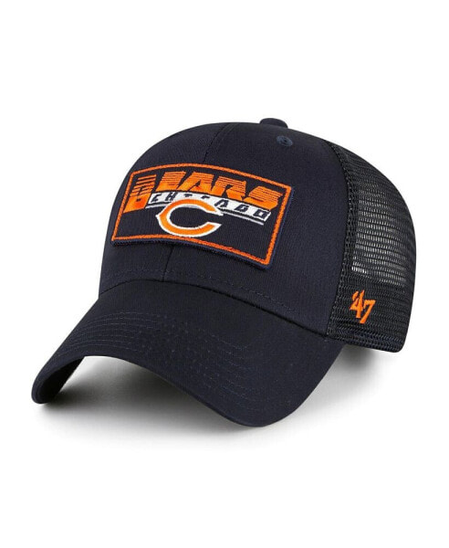Big Boys Navy Chicago Bears Levee MVP Trucker Adjustable Hat