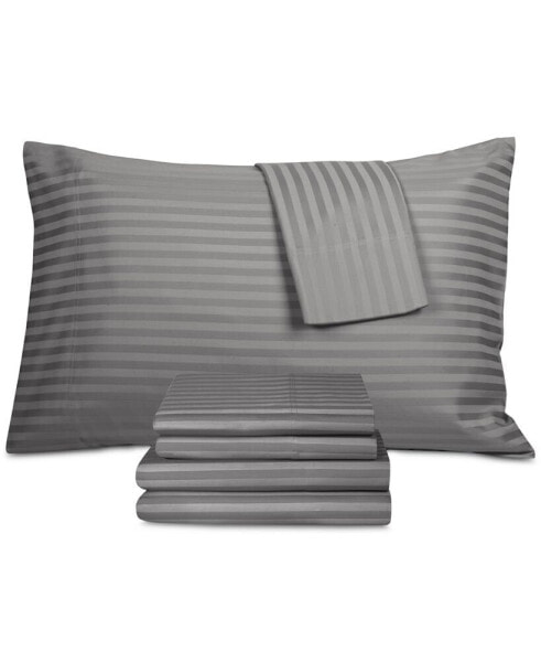 Brookline 1400 Thread Count 6 Pc. Sheet Set, California King, Created for Macy's