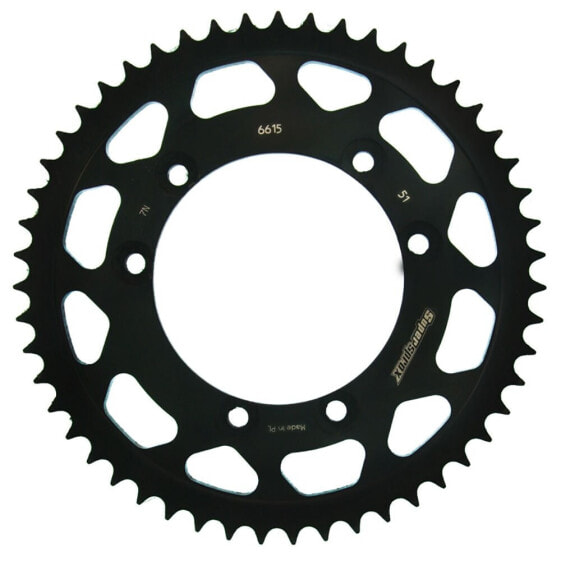 SUPERSPROX Steel Aprilia 420x51 RFE6615X51BLK Rear Sprocket