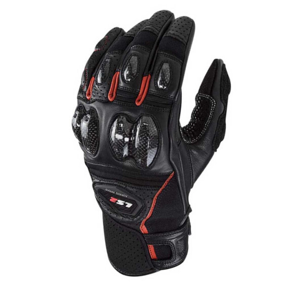 LS2 Textil Spark 2 leather gloves