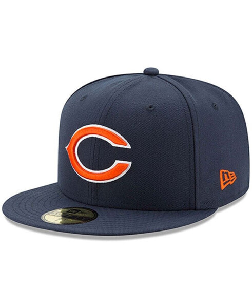 Men's Navy Chicago Bears Omaha 59FIFTY Hat