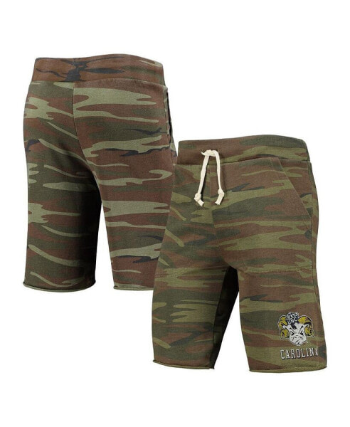 Шорты для мужчин Alternative Apparel Военный камуфляж Победные шорты North Carolina Tar Heels