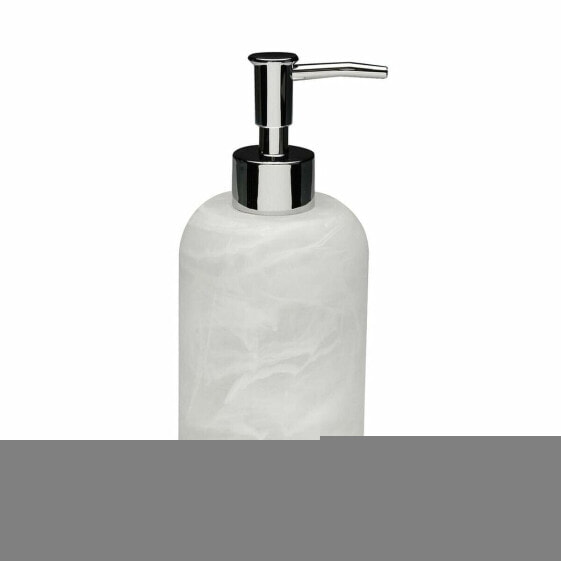 Soap Dispenser Versa White Marble Resin ABS (17,5 cm)