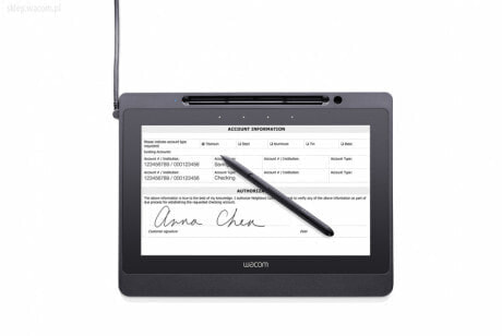 Wacom DTU1141B + Sign Pro PDF - 26.9 cm (10.6") - LCD - 1920 x 1080 pixels - 235 x 132 mm - TFT - Black