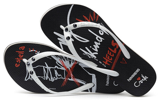 Шлепанцы женские Havaianas Disney Fashion Fire Black 4147001-0090