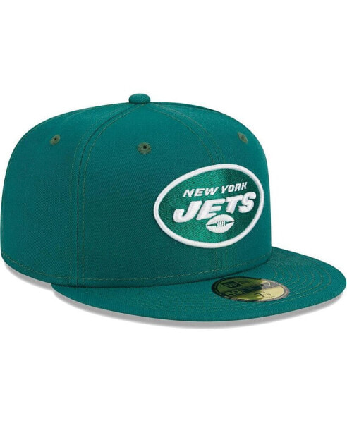 Men's Green New York Jets Main 59FIFTY Fitted Hat