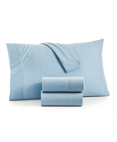 Комплект постельного белья Home Design Jersey 3 шт., размер Твин, созданный для Macy's
