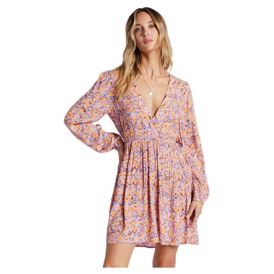 BILLABONG Sweetest Dream Long Sleeve Midi Dress