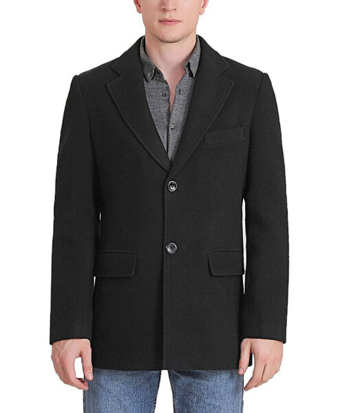 Men Duke Classic Wool Blend Walking Coat