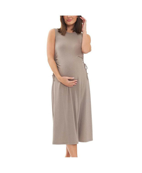 Платье для беременных Ripe Maternity Carol A-line Cut Out "Топаз"