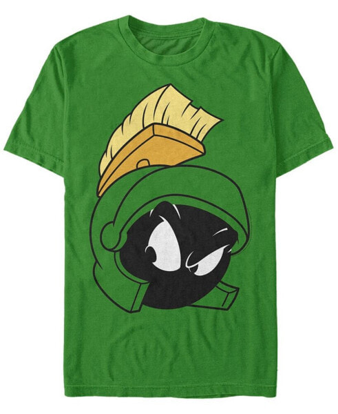 Looney Tunes Men's Marvin The Martian Attitude Big Face Short Sleeve T-Shirt