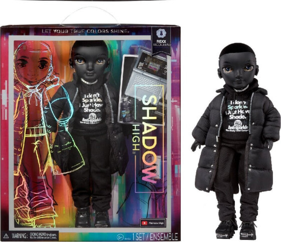 MGA Lalka Shadow High S23 Fashion Doll - Rexx Mcqueen