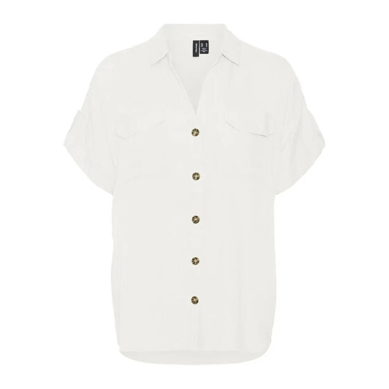 VERO MODA Bumpy Short Sleeve Shirt