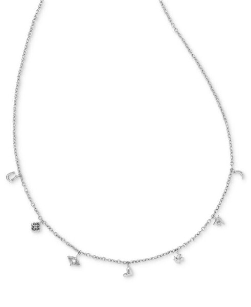 Beatrix Charm Strand Necklace, 16" + 3" extender