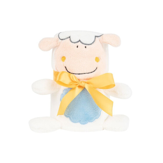 KIKKABOO Baby Manta 3D Embroidery Sheep