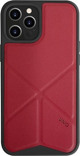 Uniq UNIQ etui Transforma Apple iPhone 12/12 Pro czerwony/coral red