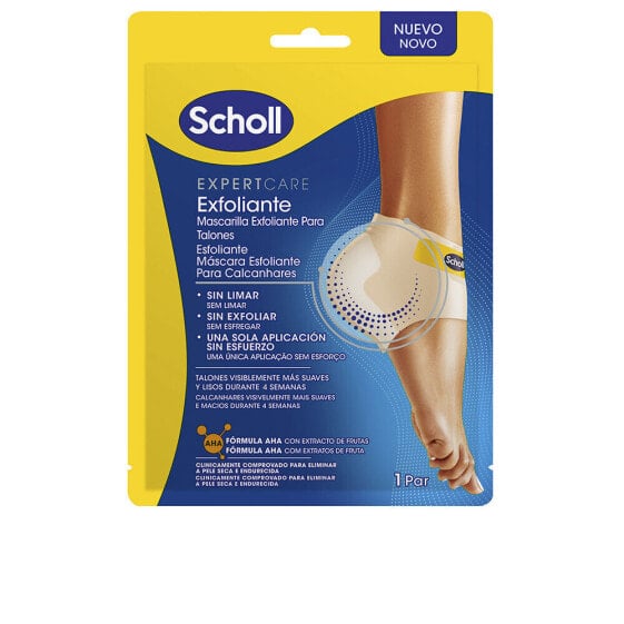 Маска для пяток с эксфолирующим эффектом EXPERT CARE Scholl