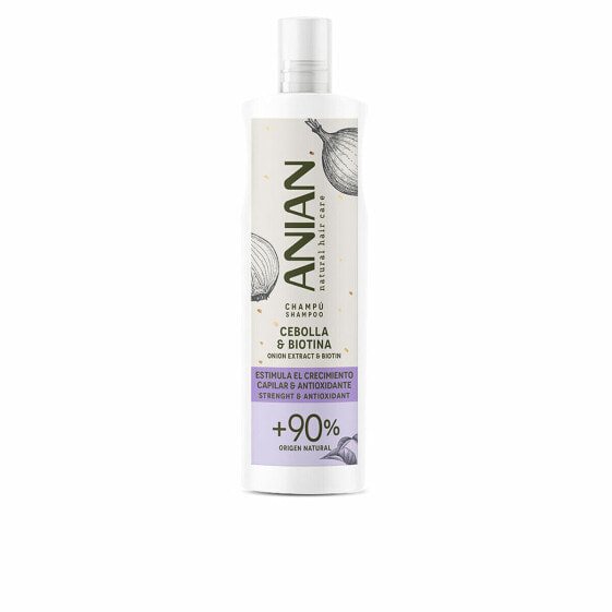 Anian Onion & Biotin Укрепляющий и стимулирующий рост волос шампунь с экстрактом лука и биотином