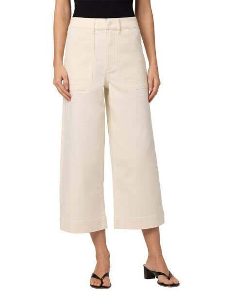 Joe's Jeans Cream Wide Leg Ankle Jean Women's