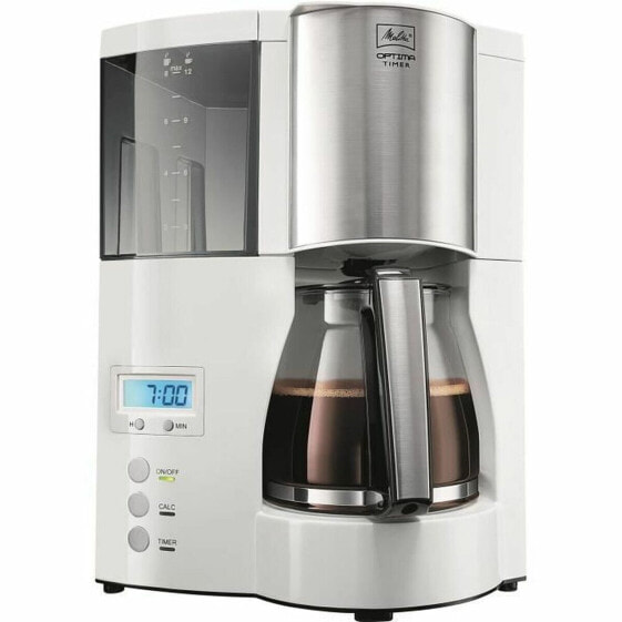 Капельная кофеварка Melitta Optima Timer 850 W Белый 850 W