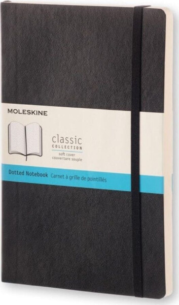 Блокнот Moleskine Notes Classic 13x21, мягкая обложка, точечный, черный