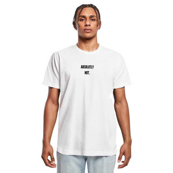 MISTER TEE Absolutely Not short sleeve T-shirt