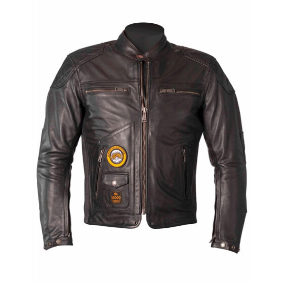 HELSTONS Tracker leather jacket