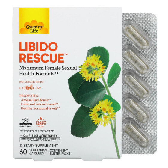 Libido Rescue™, 60 Vegetarian Capsules