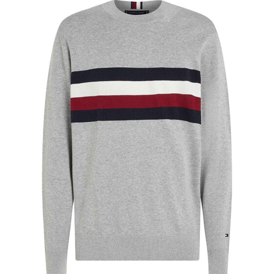 TOMMY HILFIGER Placed Structure Gs Crew Neck Sweater
