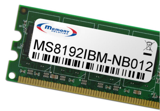 Memorysolution Memory Solution MS8192IBM-NB012 - 8 GB