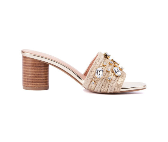 Raquelle Women's Wood Heel Mule